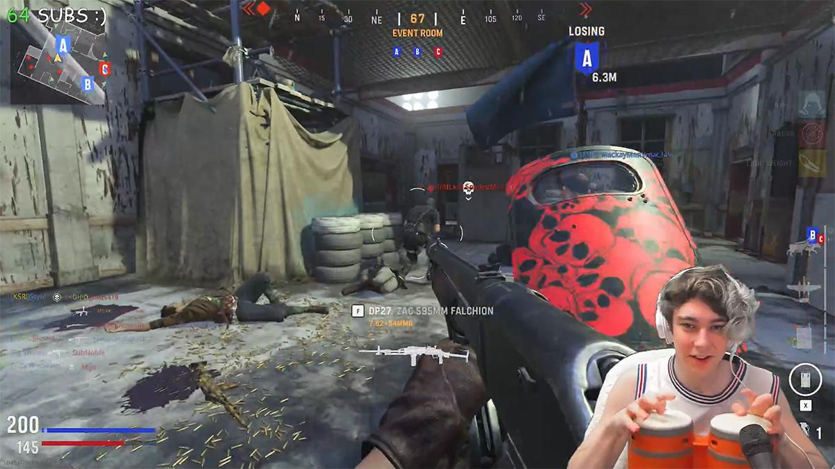 Нетрадиційні методи: гравець у Call of Duty: Vanguard зробив 105 вбивств за допомогою барабанів - Ігри - games Нетрадиційні методи: гравець у Call of Duty: Vanguard зробив 105 вбивств за допомогою барабанів - Ігри - games