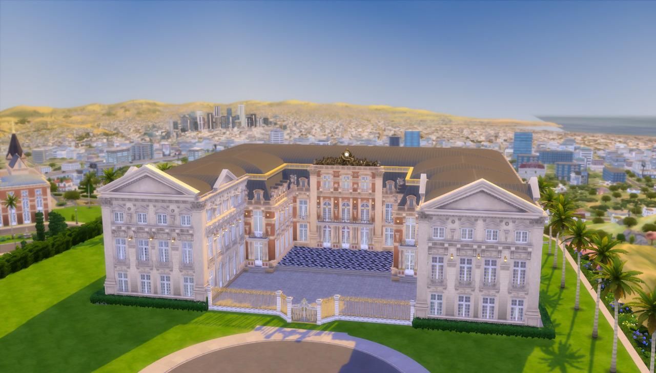 Год работы: игроки The Sims 4 поразили сеть чрезвычайно точной копией Версальского дворца - Игры - Games