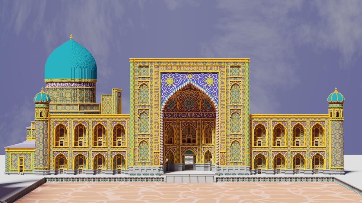 Живописнее, чем в жизни: игрок Minecraft воссоздал Регистан – жемчужину Самарканда - Игры - Games Живописнее, чем в жизни: игрок Minecraft воссоздал Регистан – жемчужину Самарканда - Игры - Games