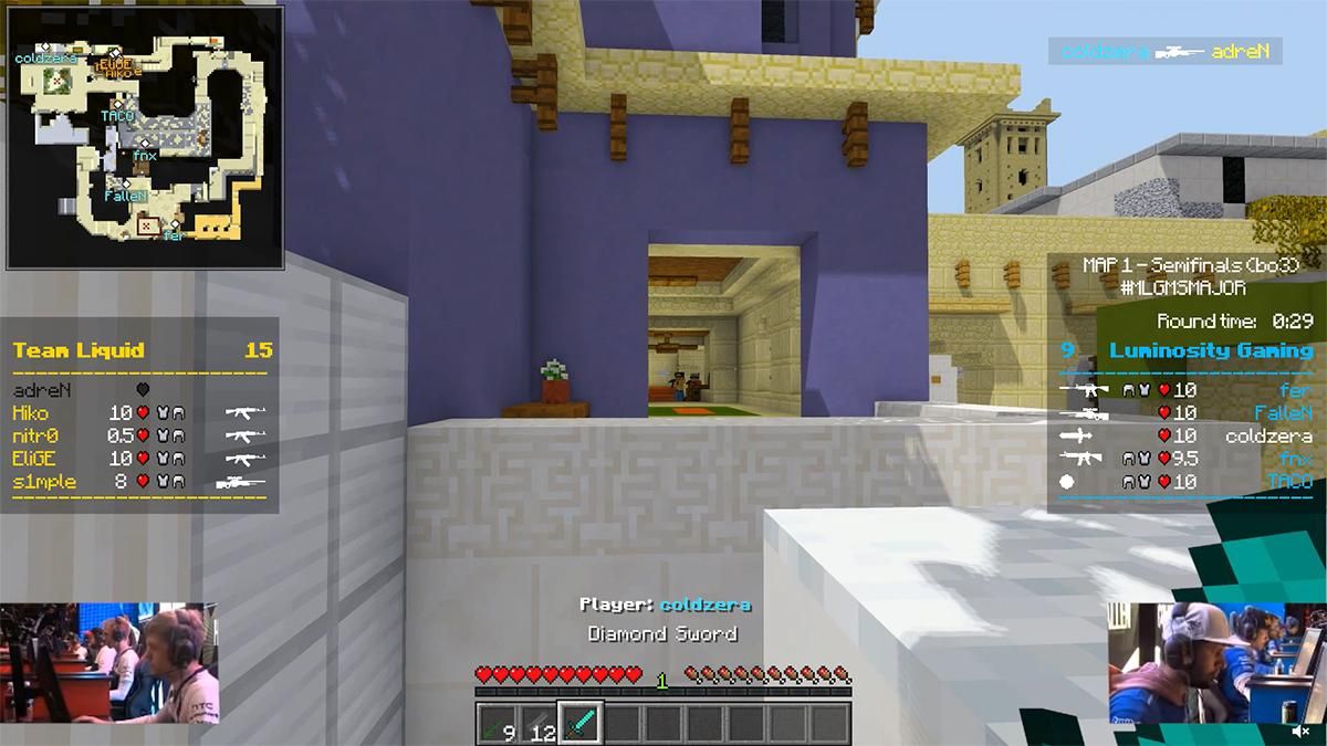 Геймери в захваті: ентузіаст відтворив у Minecraft легендарний хайлайт з CS:GO - Ігри - games Геймери в захваті: ентузіаст відтворив у Minecraft легендарний хайлайт з CS:GO - Ігри - games