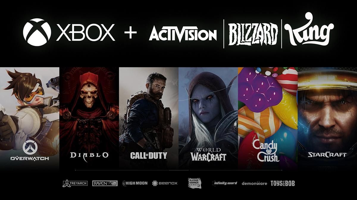 Microsoft придбала Activision Blizzard