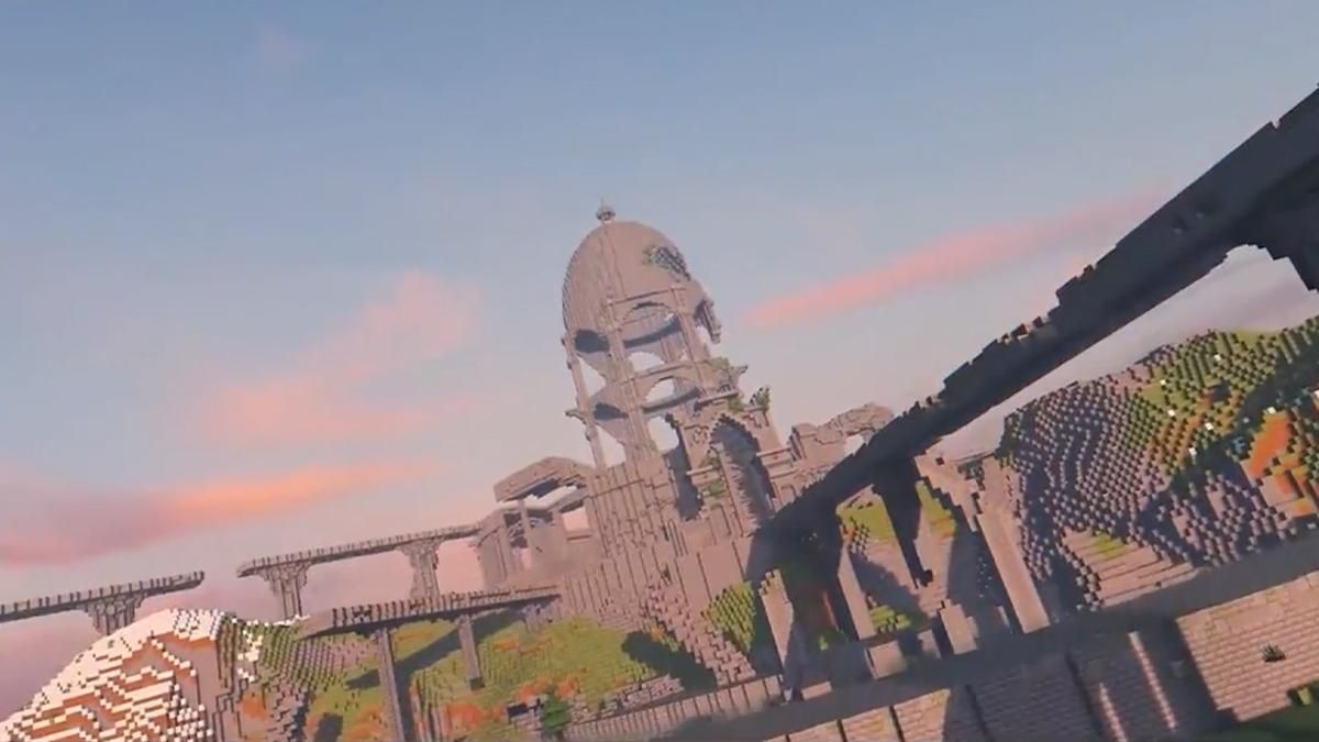 Гра в грі: геймер відтворив увесь світ Genshin Impact у Minecraft – неймовірний трейлер - Ігри - games Гра в грі: геймер відтворив увесь світ Genshin Impact у Minecraft – неймовірний трейлер - Ігри - games