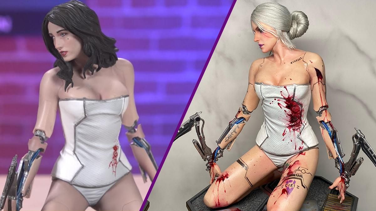 Поклонник CD Projekt RED показал фигурку Цири в сеттинге Cyberpunk 2077 - Игры - Games Поклонник CD Projekt RED показал фигурку Цири в сеттинге Cyberpunk 2077 - Игры - Games