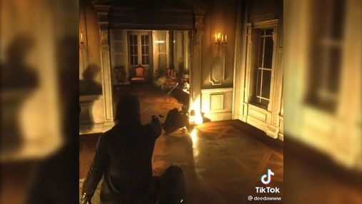 Гравець Red Dead Redemption 2 відтворив у грі сцену в дусі Джона Віка: видовищне відео