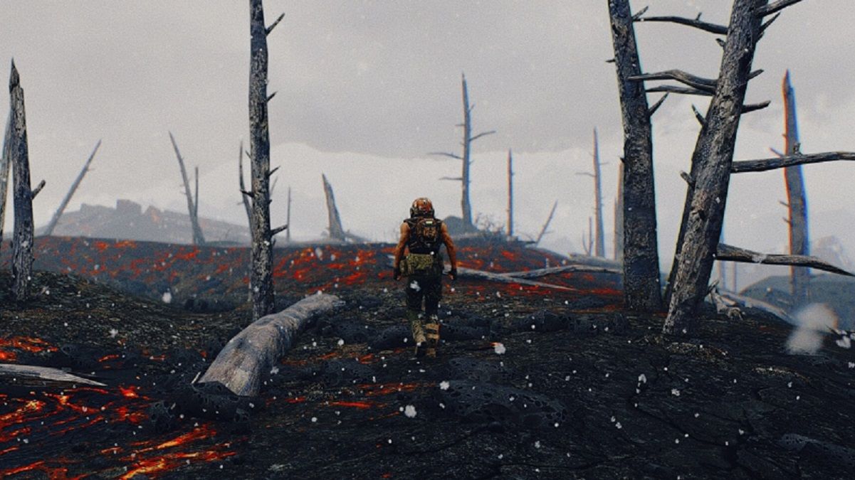 Fallout 4 - модифікація перетворює світ у вулканічну пустелю