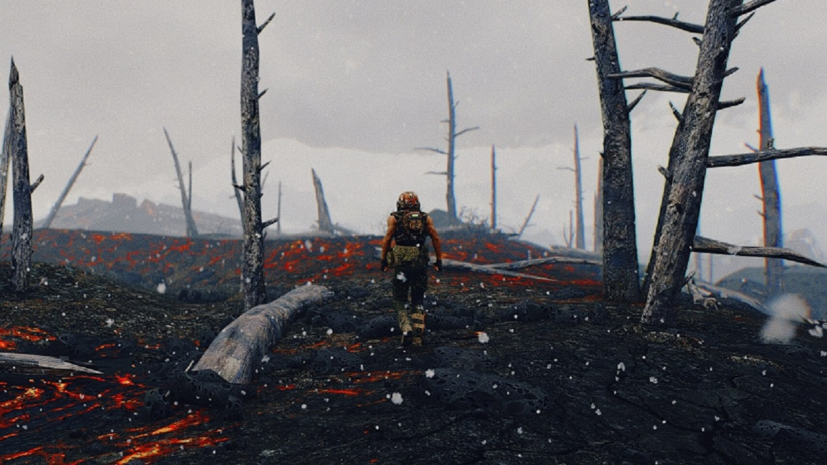 Fallout 4 – модификация превращает мир в вулканическую пустыню