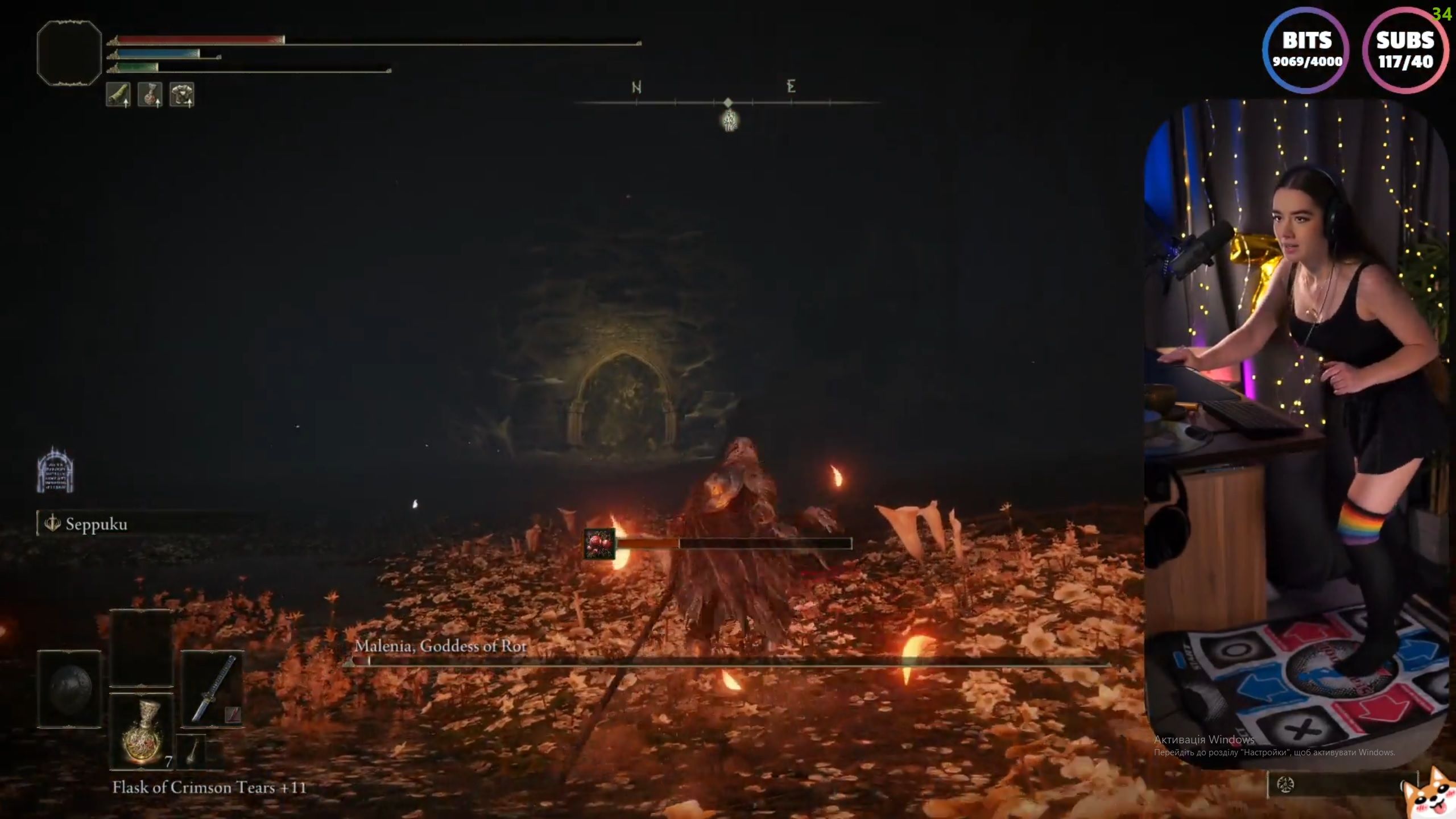 Стрімерка перемогла найскладнішого боса Elden Ring танцюючи Стрімерка перемогла найскладнішого боса Elden Ring танцюючи