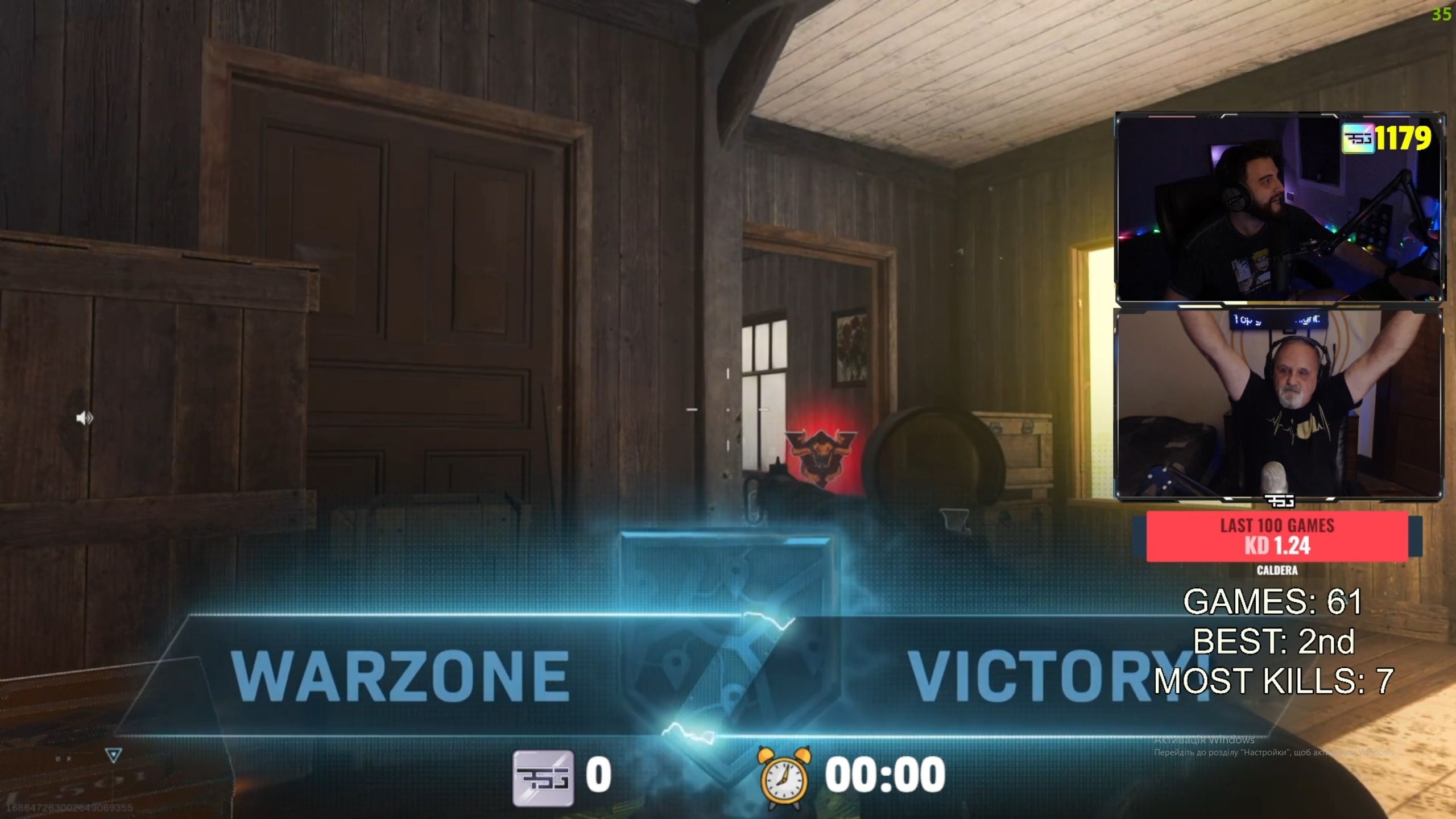 65-летний стример едва сдержал слезы после первой победы в соло-режиме Warzone 65-летний стример едва сдержал слезы после первой победы в соло-режиме Warzone