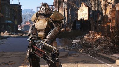 Повний комплект силової броні з Fallout помітили в реальному світі