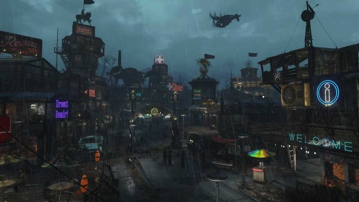 Поклонник создал огромный город в Fallout 4 - видео - Games