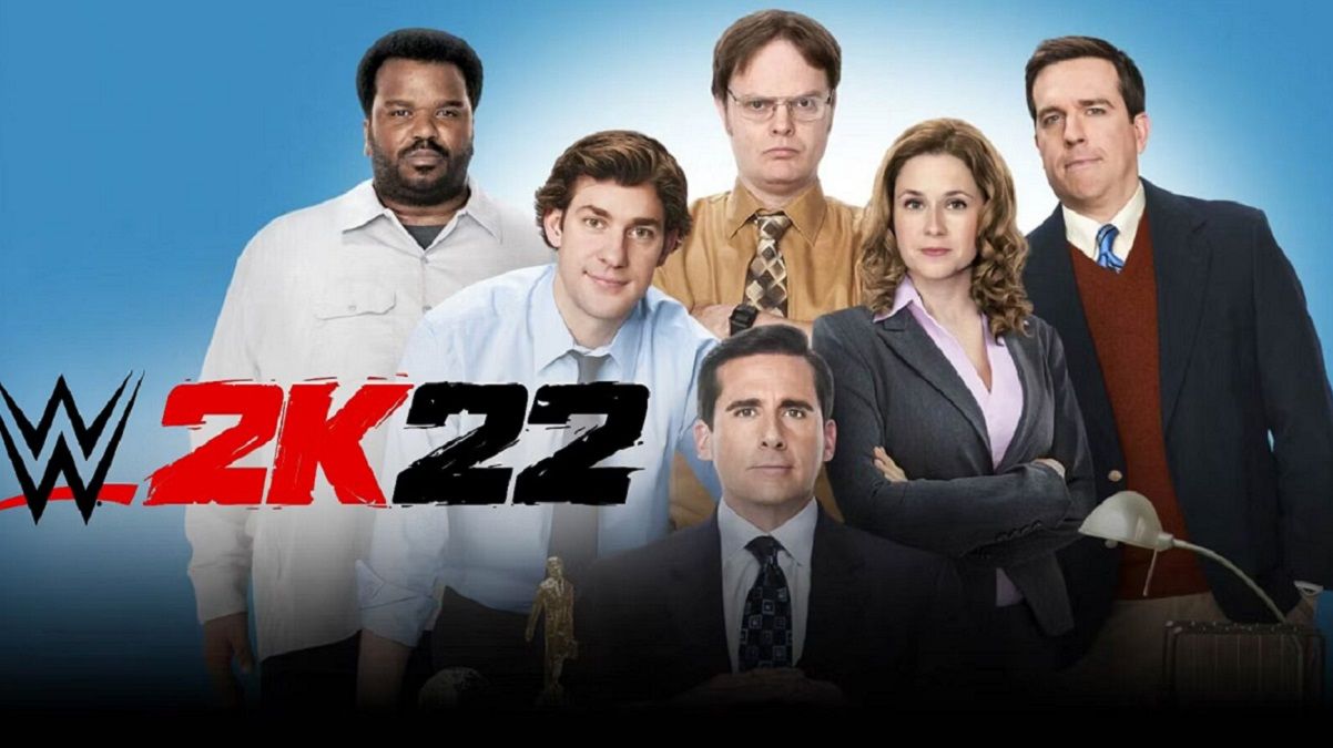 Фанат WWE 2K22 свел в Королевской битве героев сериала Офис - видео Фанат WWE 2K22 свел в Королевской битве героев сериала Офис - видео