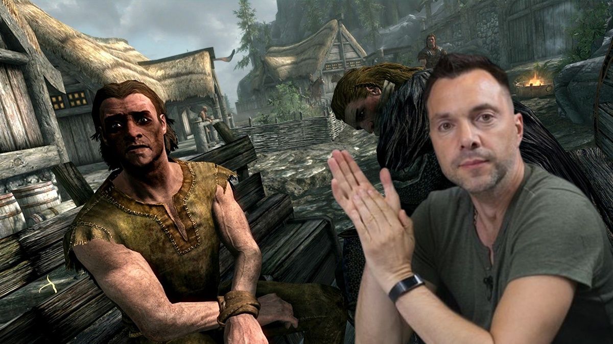 Арестович потрапив в Skyrim Арестович потрапив в Skyrim