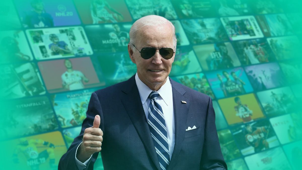 В какую видеоигру играет президент США Джо Байден В какую видеоигру играет президент США Джо Байден