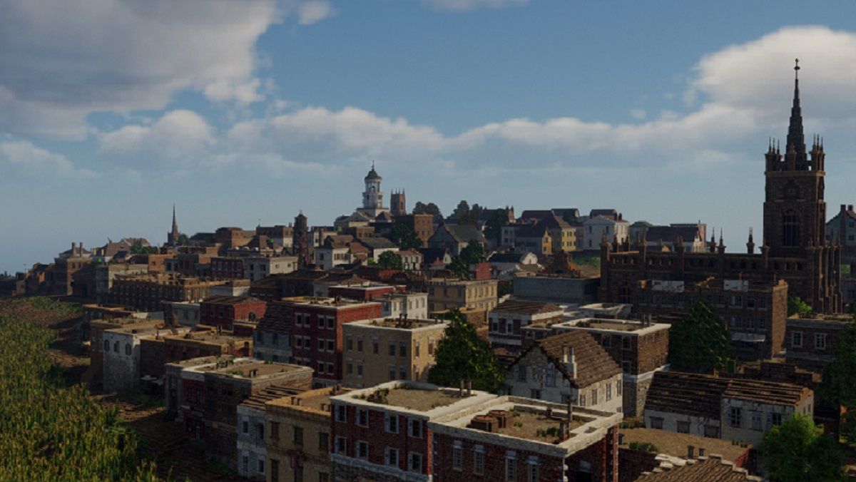 Величезна конструкція Minecraft відтворила поле знаменитого бою в громадянській війні - games Величезна конструкція Minecraft відтворила поле знаменитого бою в громадянській війні - games