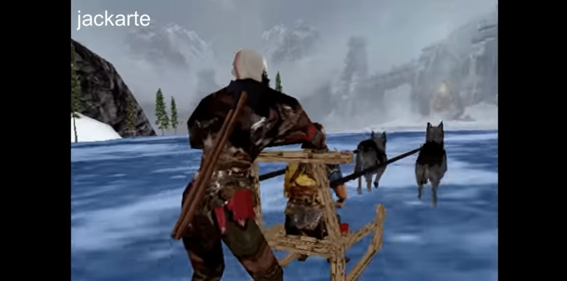 Как God of War Ragnarok выглядела бы на PS 1 Как God of War Ragnarok выглядела бы на PS 1