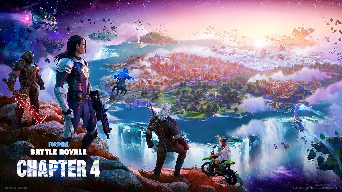Поклонник сравнил размеры карт в 3 и 4 разделах игры Fortnite - детали Поклонник сравнил размеры карт в 3 и 4 разделах игры Fortnite - детали