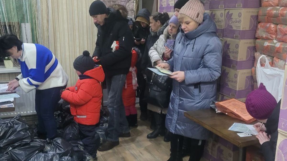 PIN-UP FOUNDATION закупив для жителів Костянтинівки 22 тонни гуманітарної допомоги