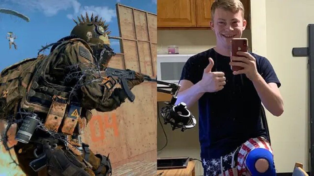 Call of Duty Warzone - стриммер сломал колено во время игры Call of Duty Warzone - стриммер сломал колено во время игры