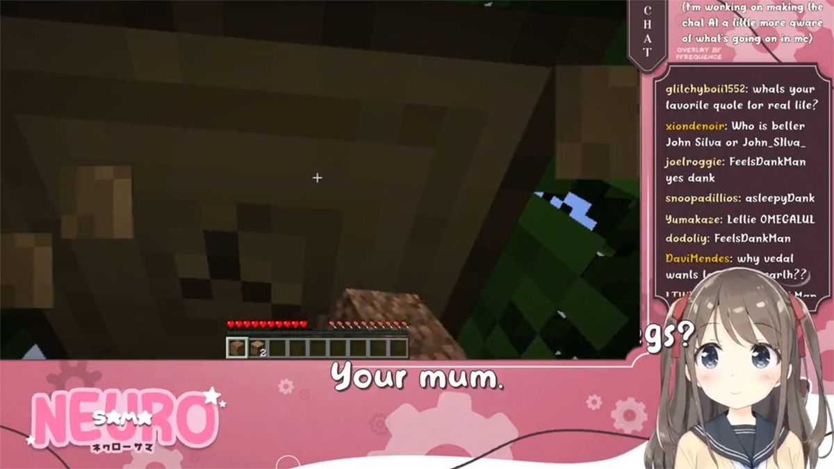 Штучний інтелект проводить трансляції на Twitch та жартує про мам глядачів Штучний інтелект проводить трансляції на Twitch та жартує про мам глядачів