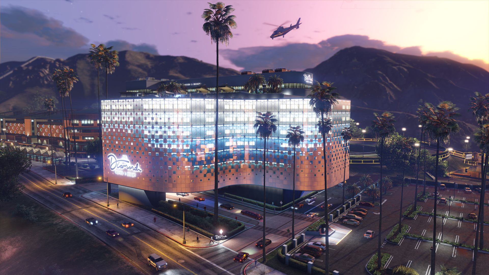 GTA Online - геймеры затащили лодку на крышу казино - забавное видео GTA Online - геймеры затащили лодку на крышу казино - забавное видео