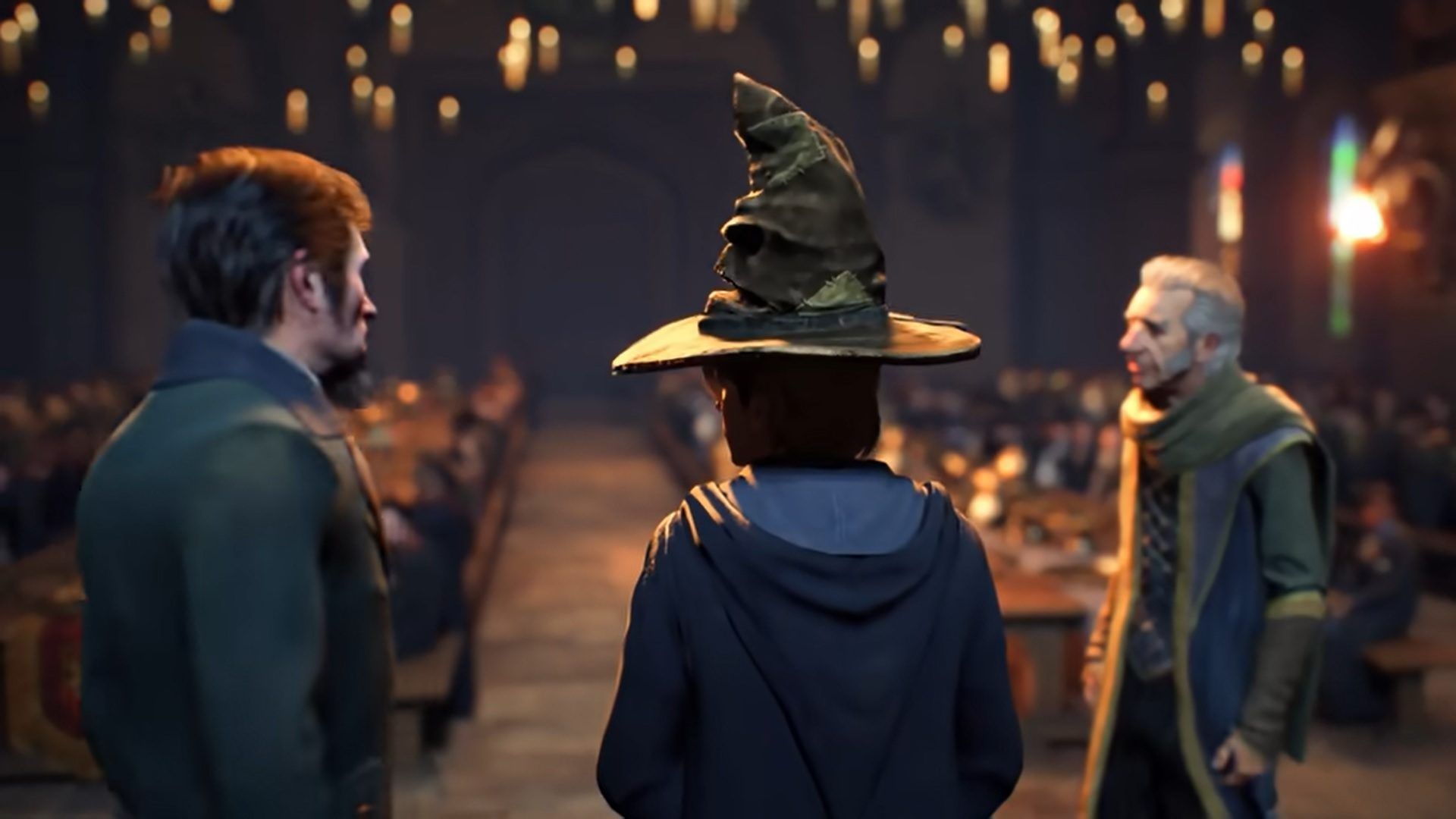 Hogwarts Legacy - странный сбой испортил церемонию сортировки Hogwarts Legacy - странный сбой испортил церемонию сортировки