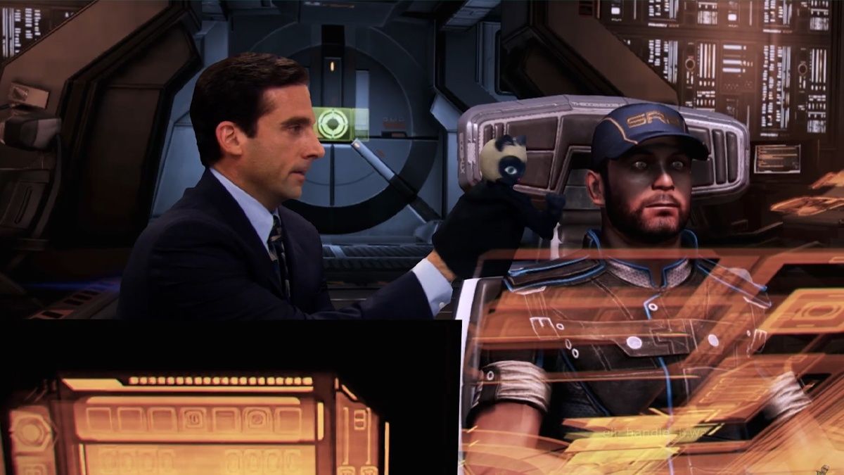 Майкл Скотт став на місце Шепарда у Mass Effect Майкл Скотт став на місце Шепарда у Mass Effect