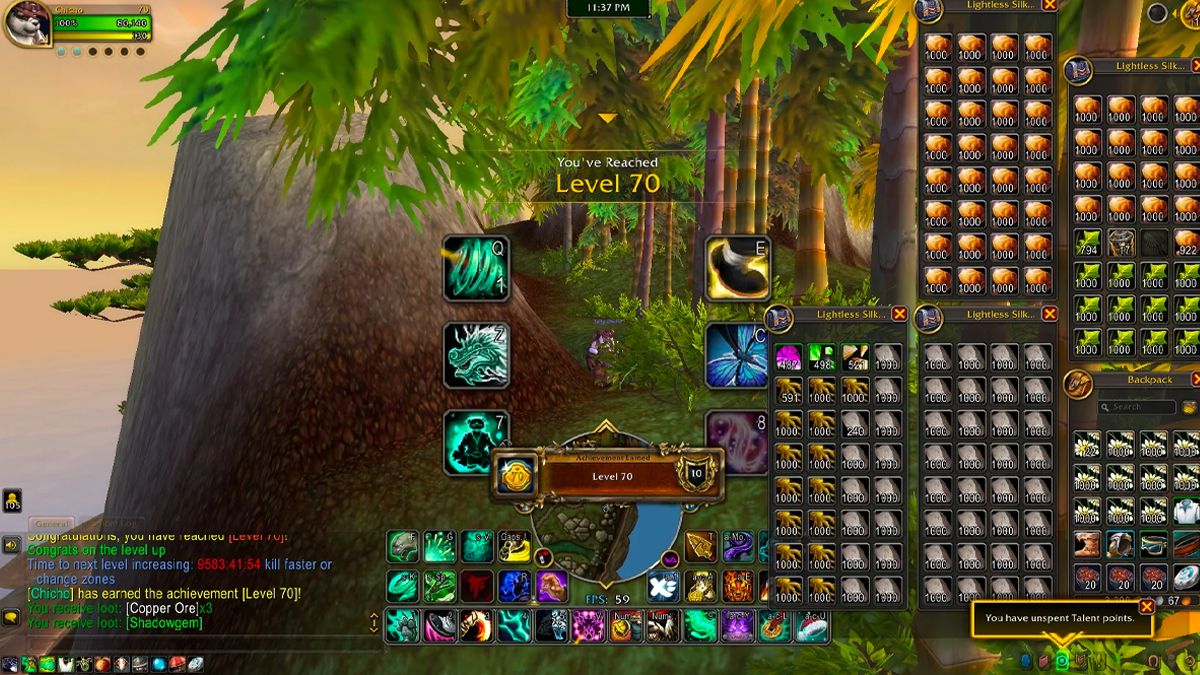 Геймер досяг максимального рівня WoW, не виходячи з корабля Геймер досяг максимального рівня WoW, не виходячи з корабля