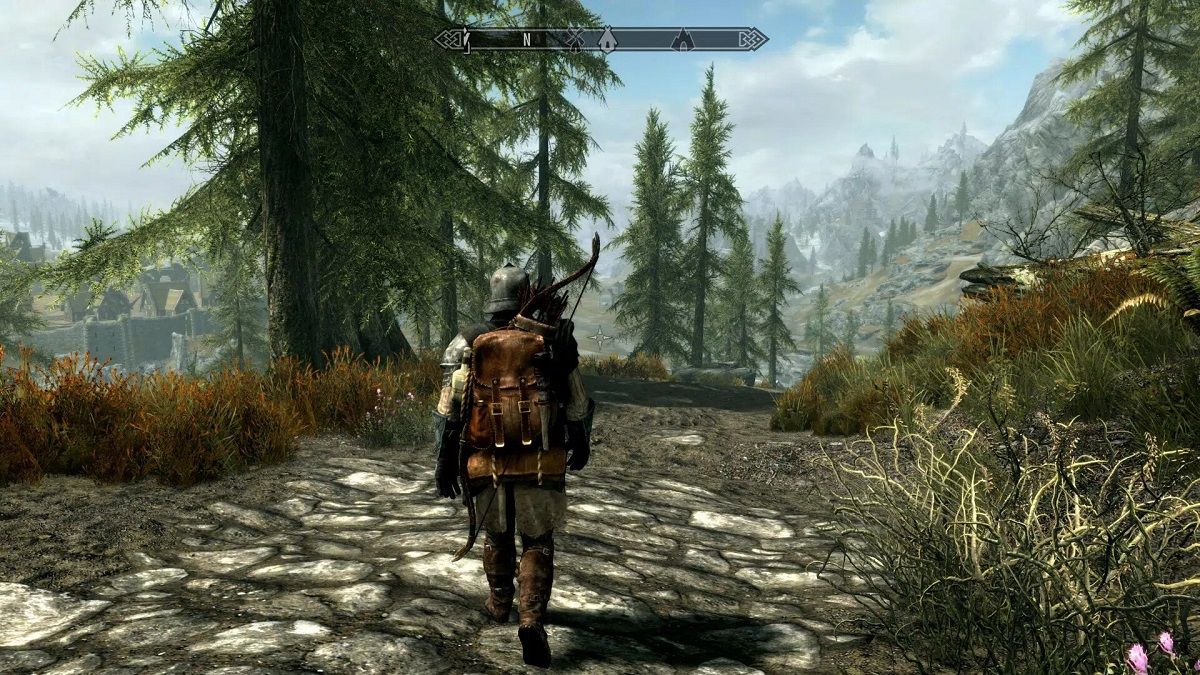 Поклонник Skyrim придумал курьезный способ не заблудиться в игре Поклонник Skyrim придумал курьезный способ не заблудиться в игре
