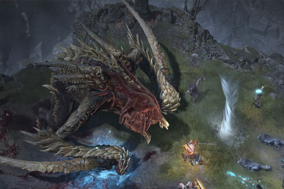 Blizzard опубликовали интересную инфографику по поводу беты Diablo 4