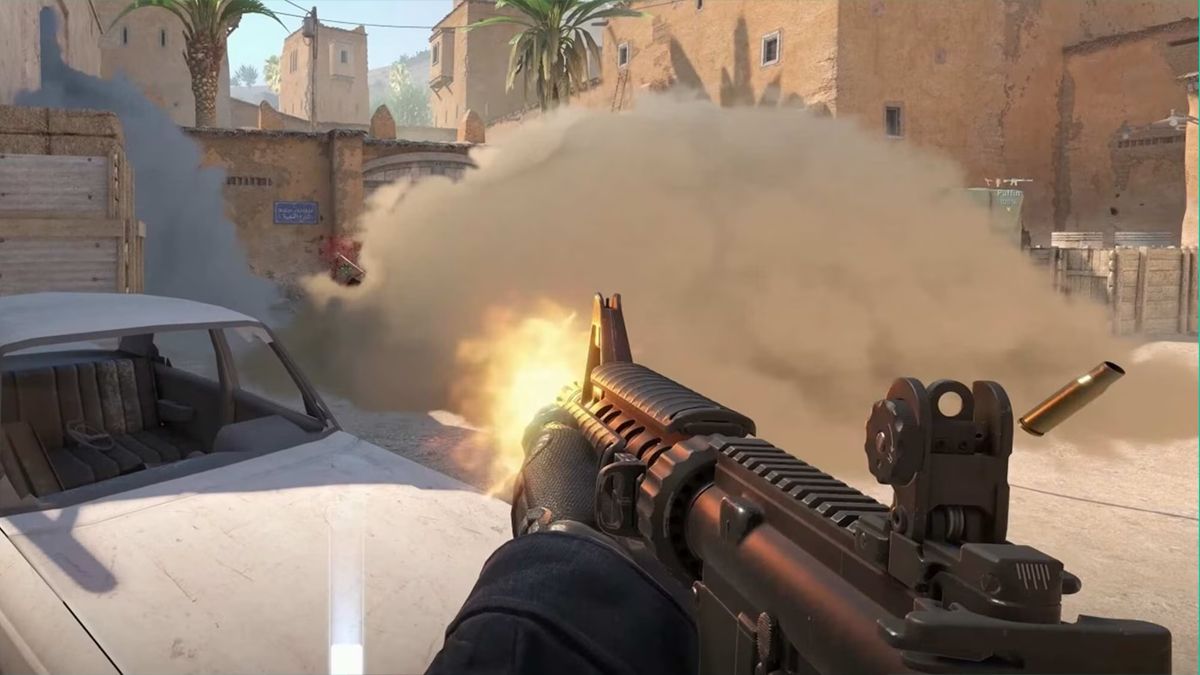 Геймер показал односторонний дым в Counter-Strike 2
