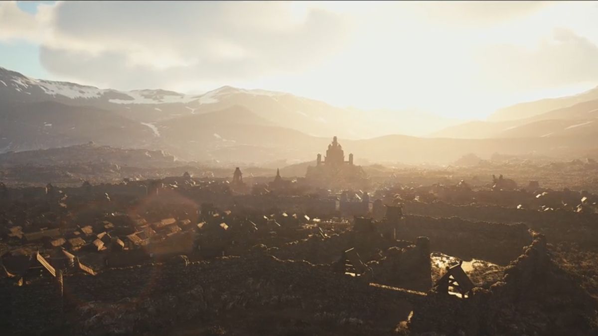 Ентузіаст збудував одне з найвідоміших міст Скайріму в Unreal Engine 5