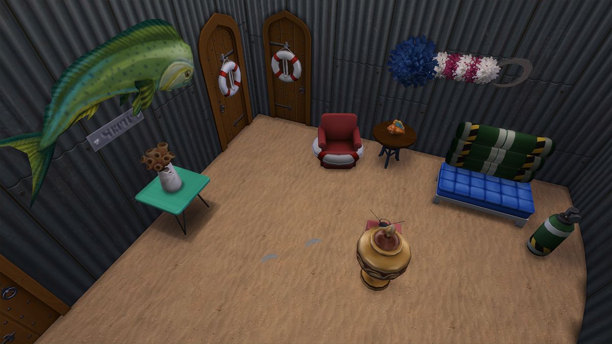 Энтузиастка построила дома героев мультика Губка Боб Квадратные Штаны в The Sims 4