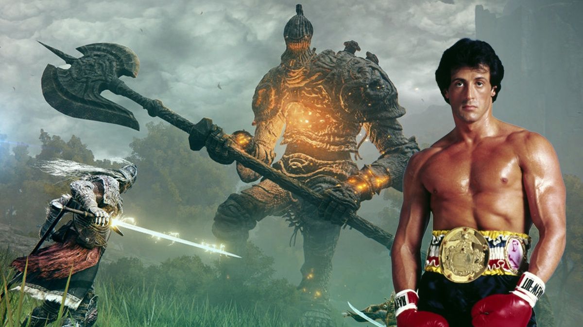 Игрок Elden Ring создал персонажа вдохновенного Рокки Бальбоа Игрок Elden Ring создал персонажа вдохновенного Рокки Бальбоа