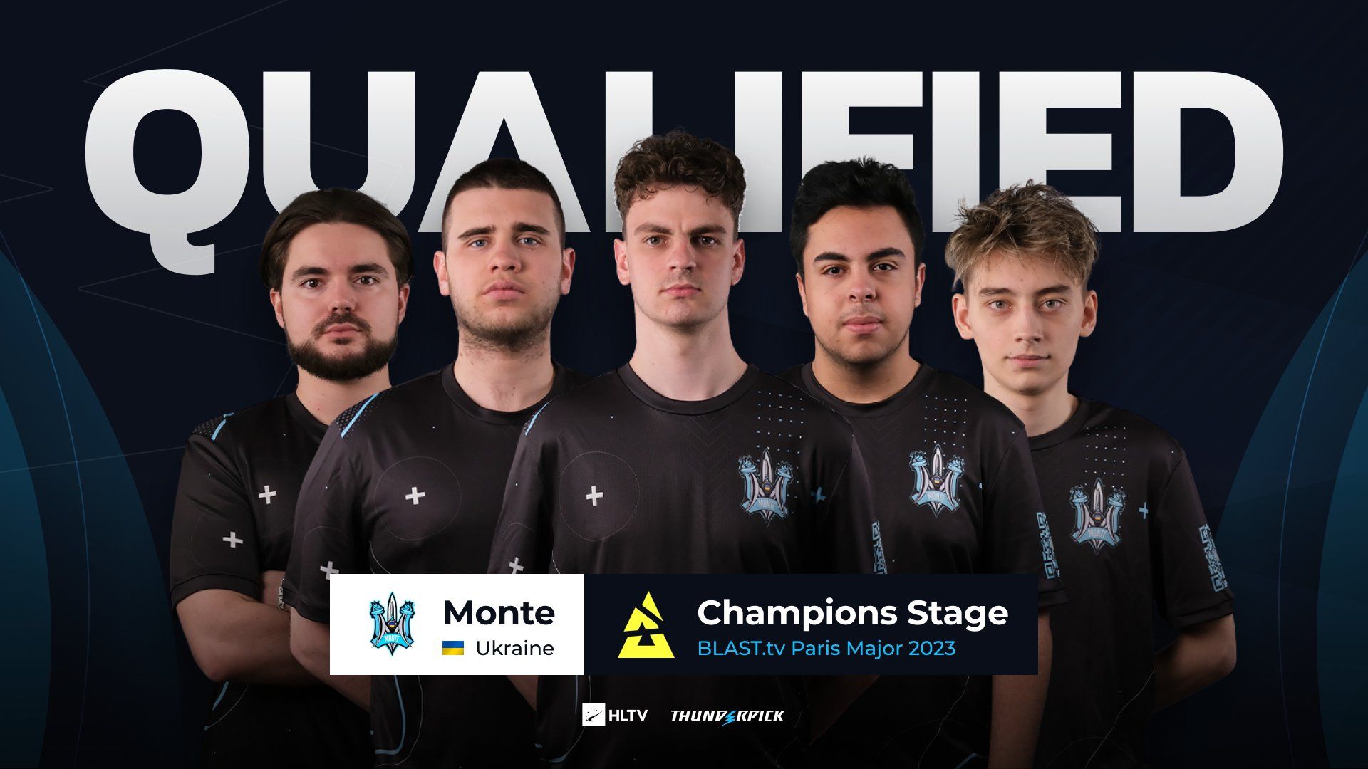 Monte шокировали всех, уверенно обыграв NAVI в матче за путевку в плей-офф BLASTtv Paris Major 2023 Monte шокировали всех, уверенно обыграв NAVI в матче за путевку в плей-офф BLASTtv Paris Major 2023