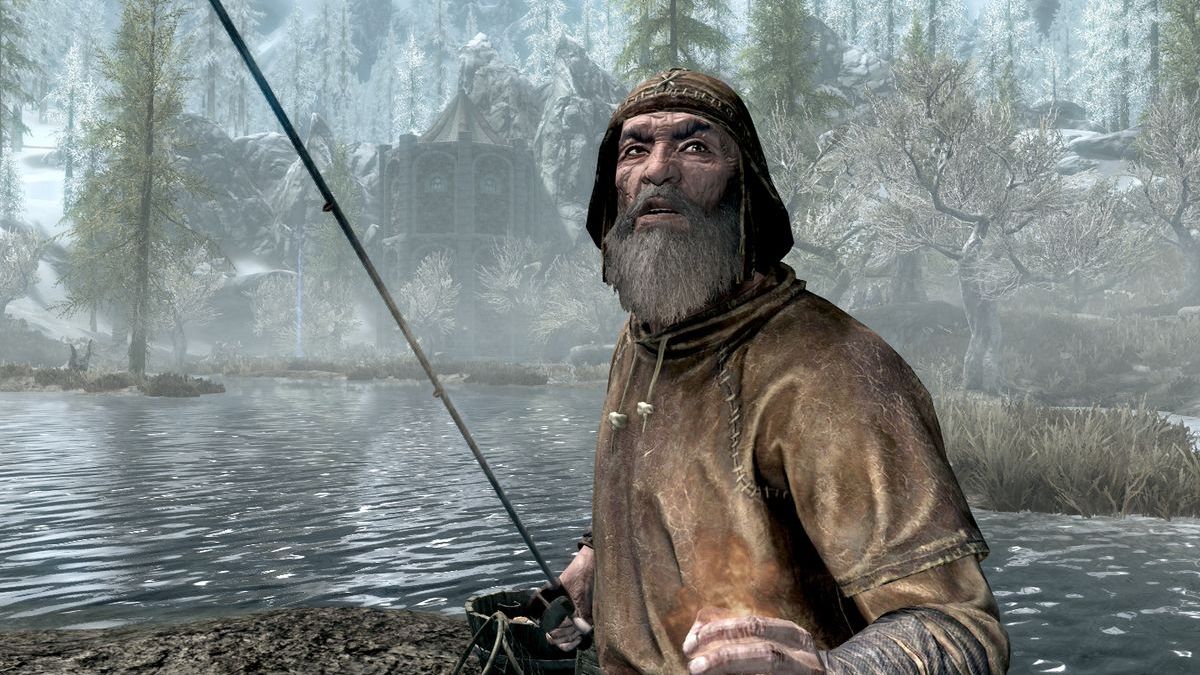 Игрок Skyrim отрезал голову врагу обычной удочкой: забавное видео Игрок Skyrim отрезал голову врагу обычной удочкой: забавное видео