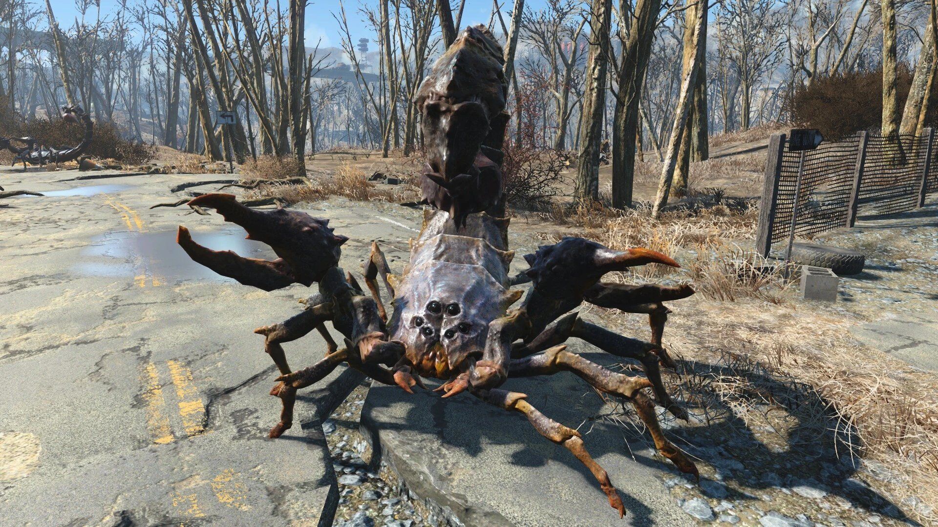 Fallout 4 - геймер завершил игру, играя за радскорпиона.