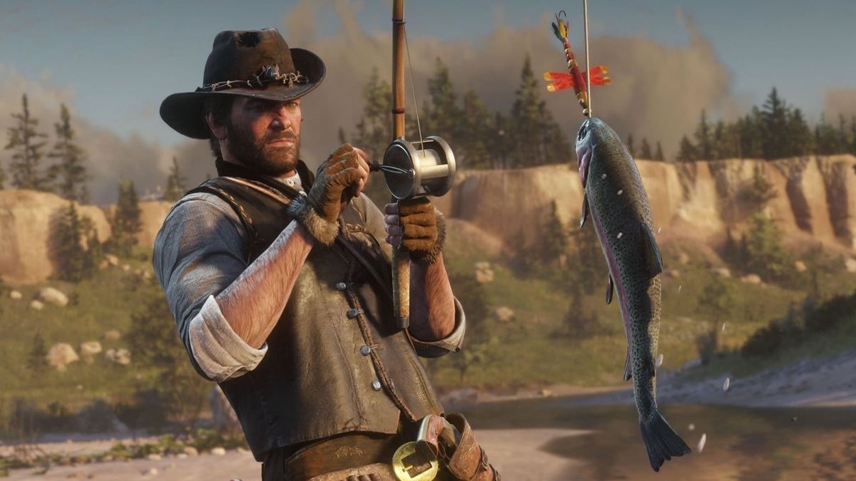 Гравець Red Dead Redemption 2 знайшов цікаву деталь щодо риболовлі в грі
