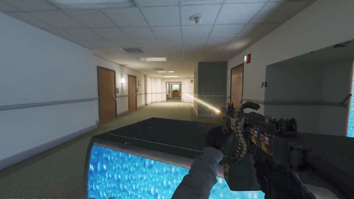 Гравець Counter-Strike 2 звів собі власне укриття на мапі Office Гравець Counter-Strike 2 звів собі власне укриття на мапі Office