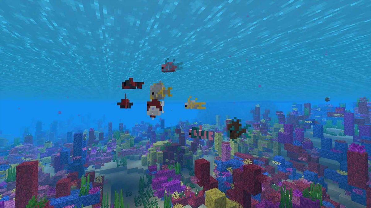 Фанат Minecraft показал интересный вид рыбалки с арбалетом