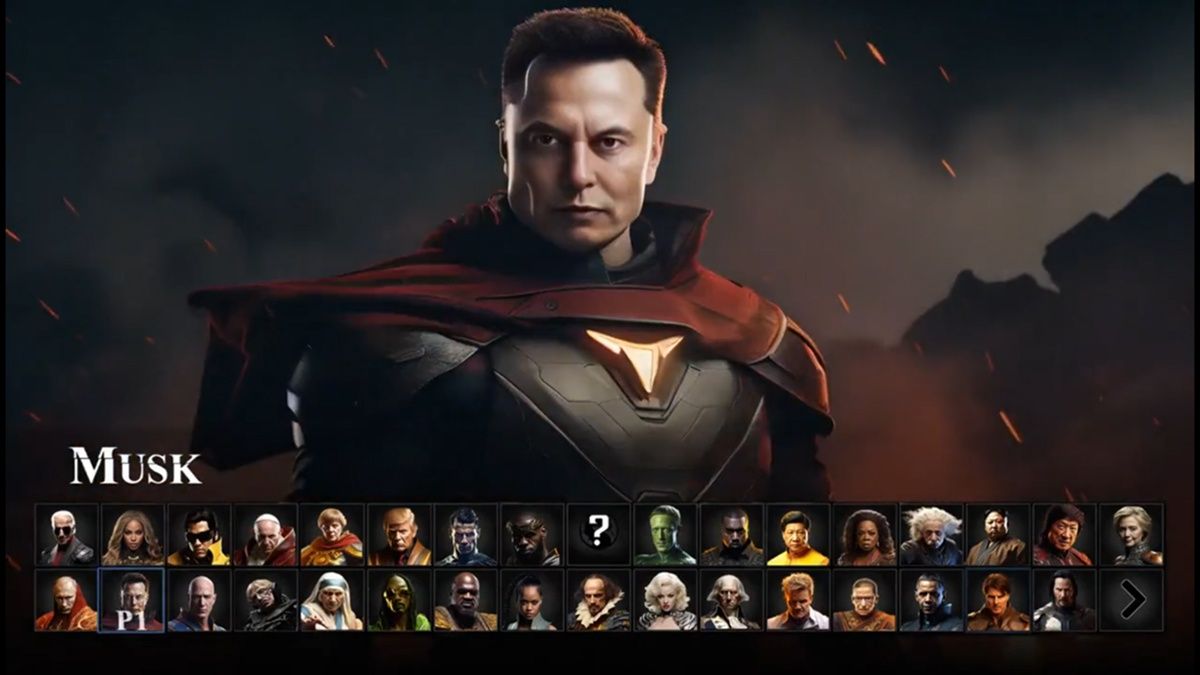 Штучний інтелект перетворив відомих людей на бійців Mortal Kombat Штучний інтелект перетворив відомих людей на бійців Mortal Kombat