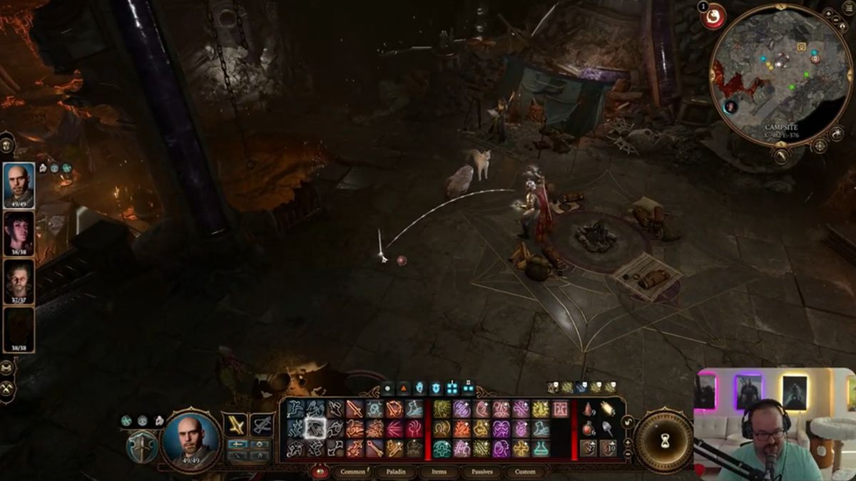 Стример Baldur's Gate 3 удивил разработчиков находкой в игре