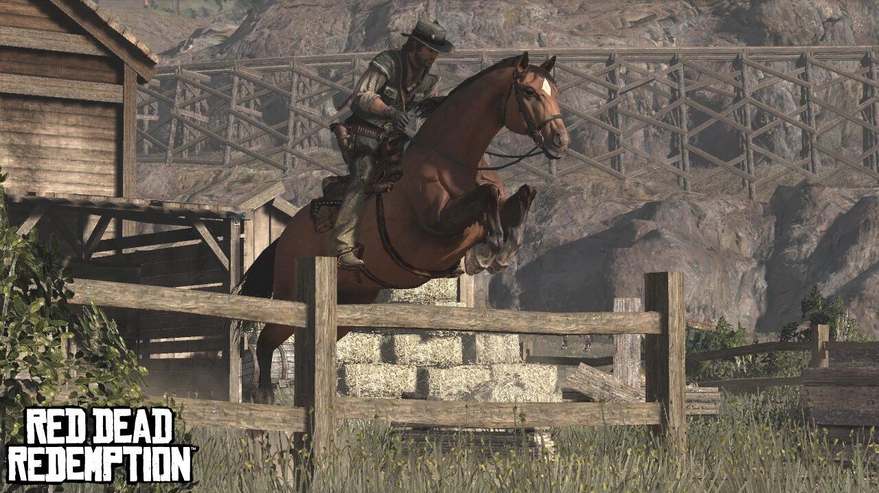 Лошадь научилась летать: фанат Red Dead Redemption показал забавный баг