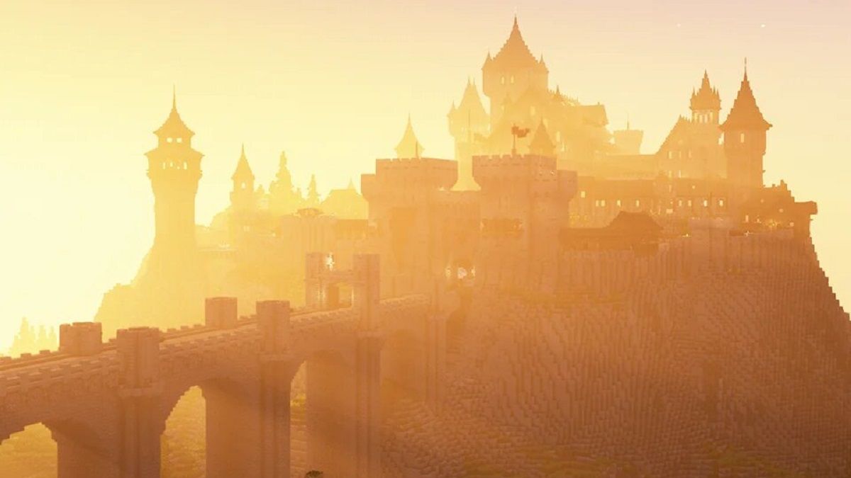 Геймери збудували в Minecraft неймовірне середньовічне королівство