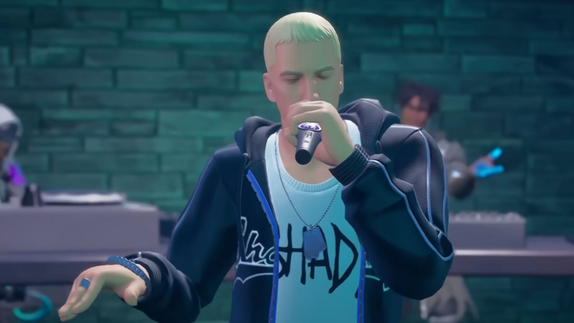 Геймер воссоздал культовый клип Эминема в Fortnite Геймер воссоздал культовый клип Эминема в Fortnite