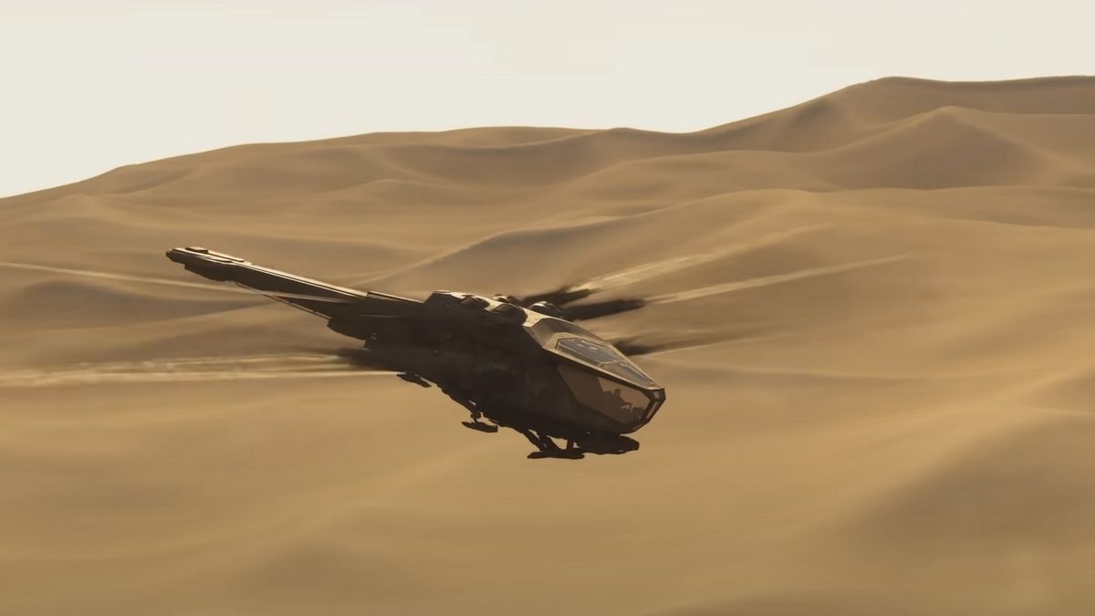 Microsoft Flight Simulator предлагает бесплатное дополнение на тему Дюны
