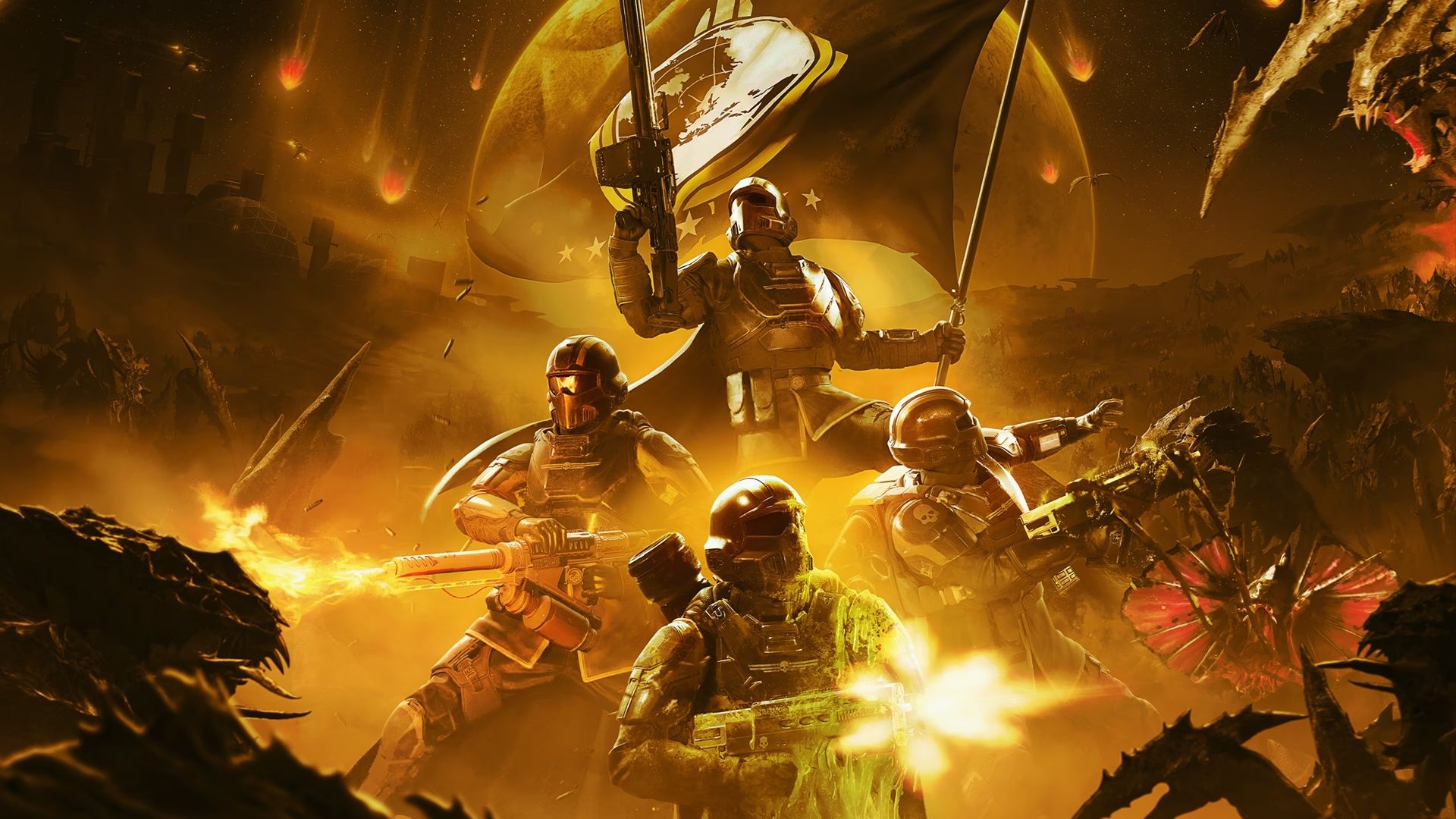 Эпический баг в Helldivers 2 показывает почему не стоит использовать минометы во время эвакуакции Эпический баг в Helldivers 2 показывает почему не стоит использовать минометы во время эвакуакции
