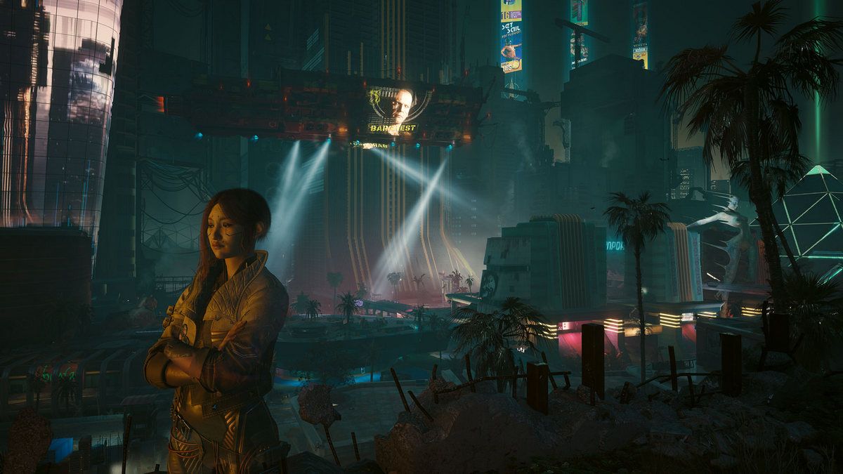 Нову великодну знайшли прямо в головному меню Cyberpunk 2077 Нову великодну знайшли прямо в головному меню Cyberpunk 2077