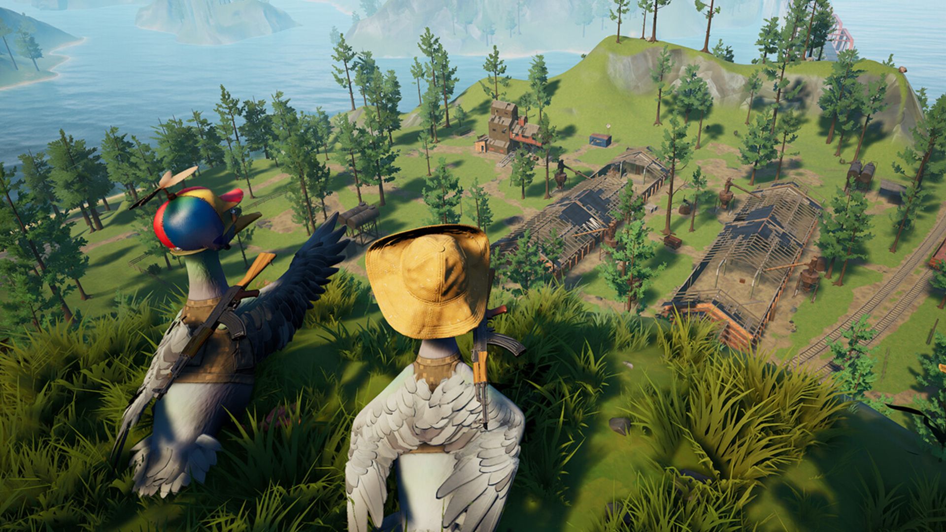 Нова гра від tinyBild пропонує геймерам взяти під конторль озброєних качок в смішних капелюшках