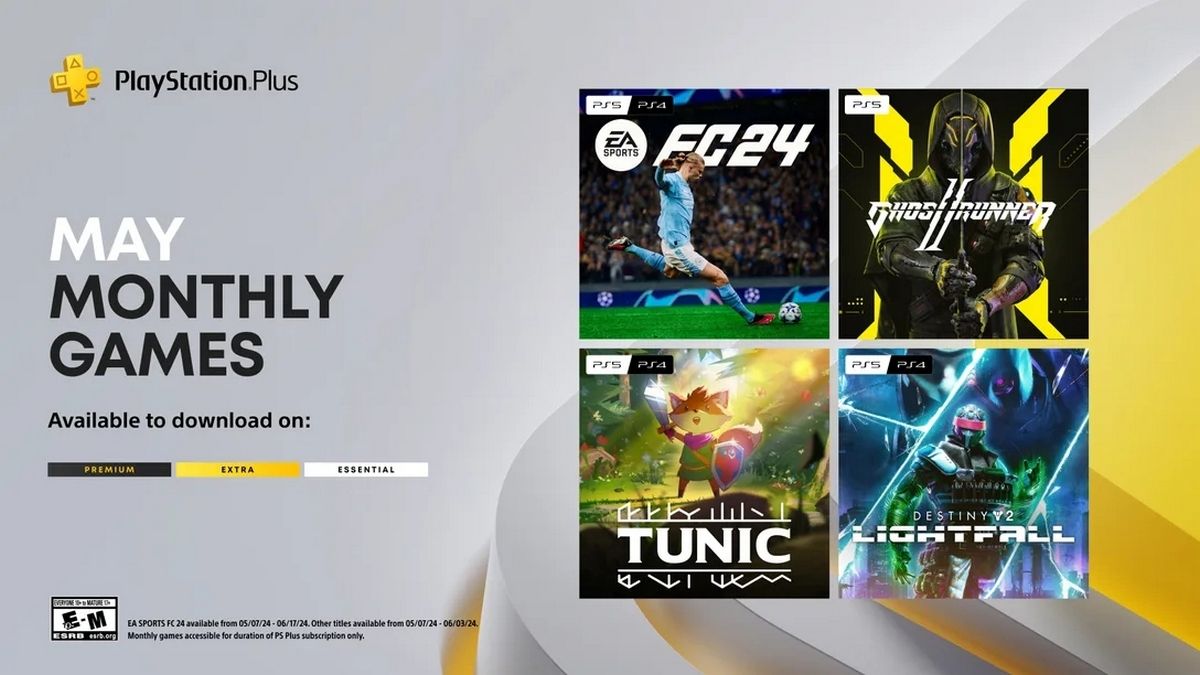 PlayStation Plus оголошує ігри, які можна пограти за підпискою у травні