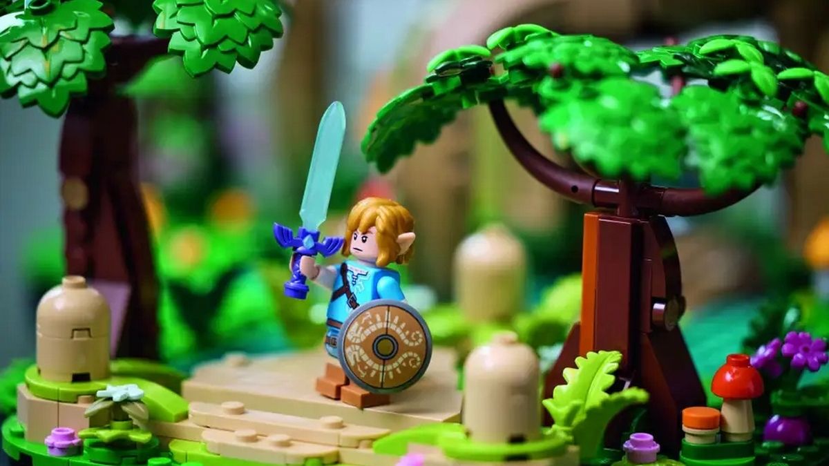 Lego та Nintendo анонсували набір по грі Легенда про Зельду